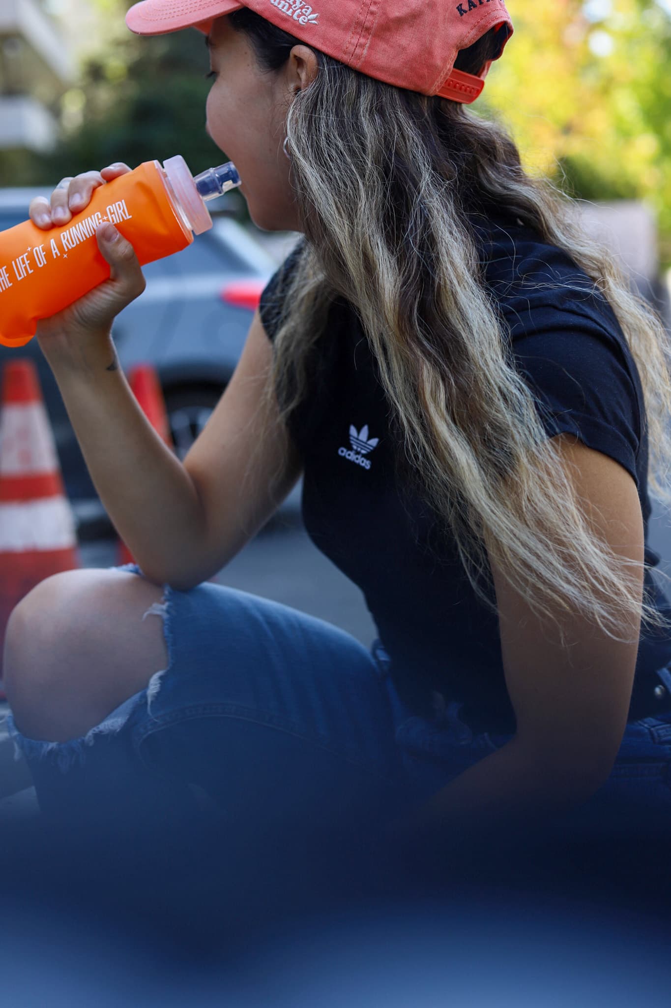 SOFT FLASK 350ML THE LIFE OF A RUNNING GIRL / GUTI